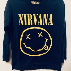 Nirvana Long sleeve Tee